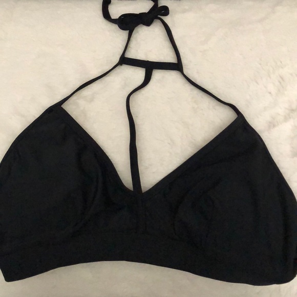 DOLLS KILL Choker Cage Swim Black Bikini Top XL - Picture 6 of 8